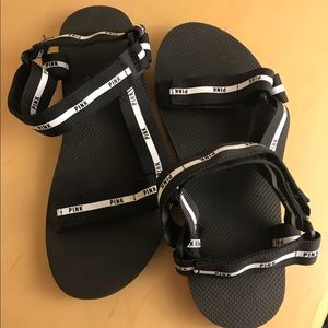 Pink Victoria’s Secret Beach Sandals